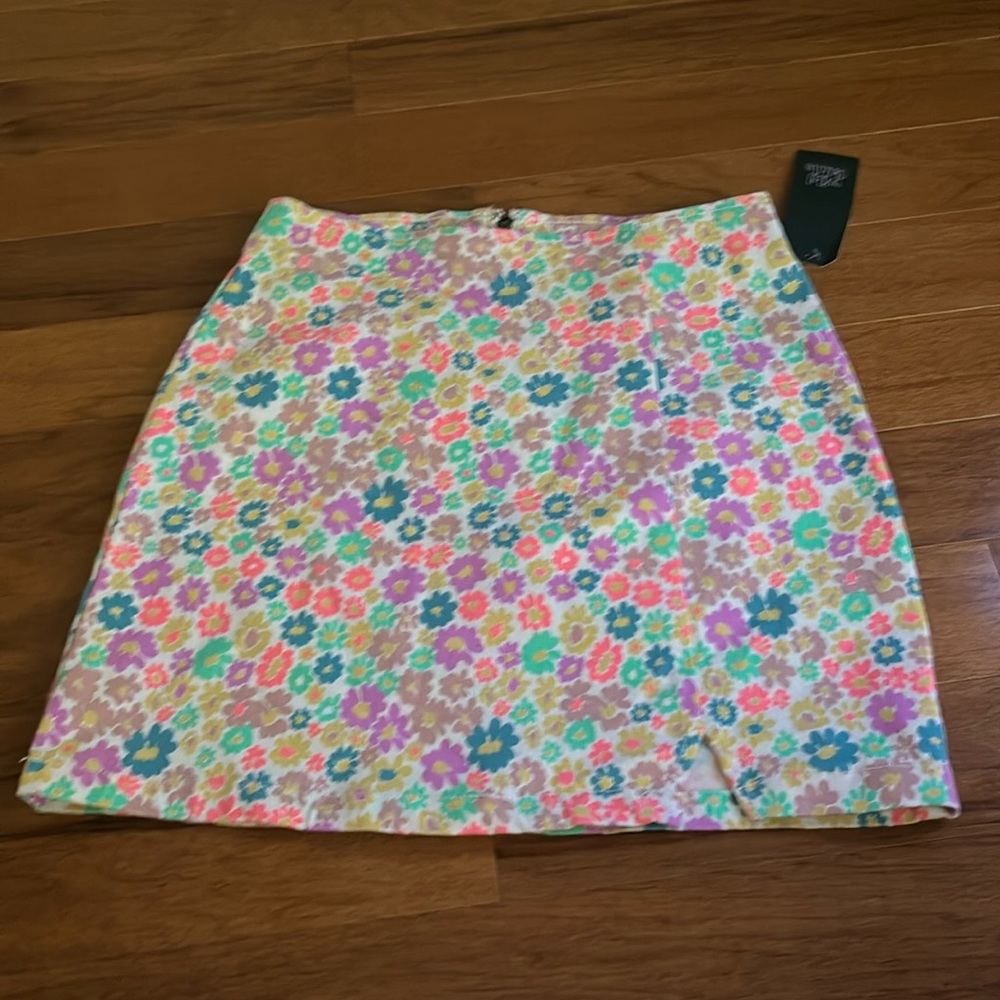 Floral Color Skirt